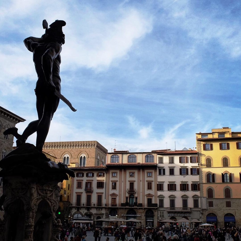 Firenze segreta, l'autoritratto di Cellini sulla statua del Perseo